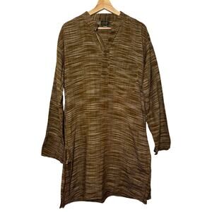 Monkey Temple Namaste Meditation Tunic Size: Large